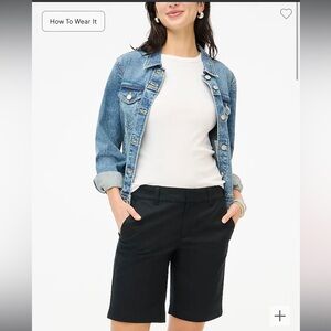 J Crew 9” Frankie Bermuda